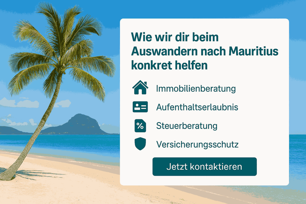 Auswandern nach Mauritius unsere Services für dich