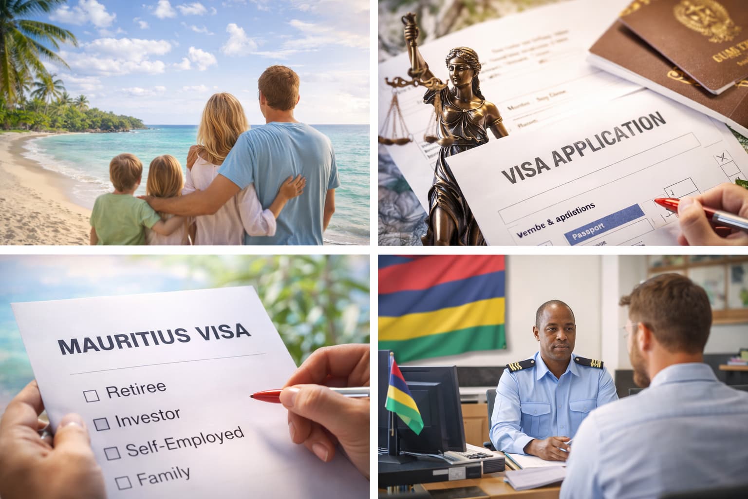 wie bekomme ich ein Visa Mauritius