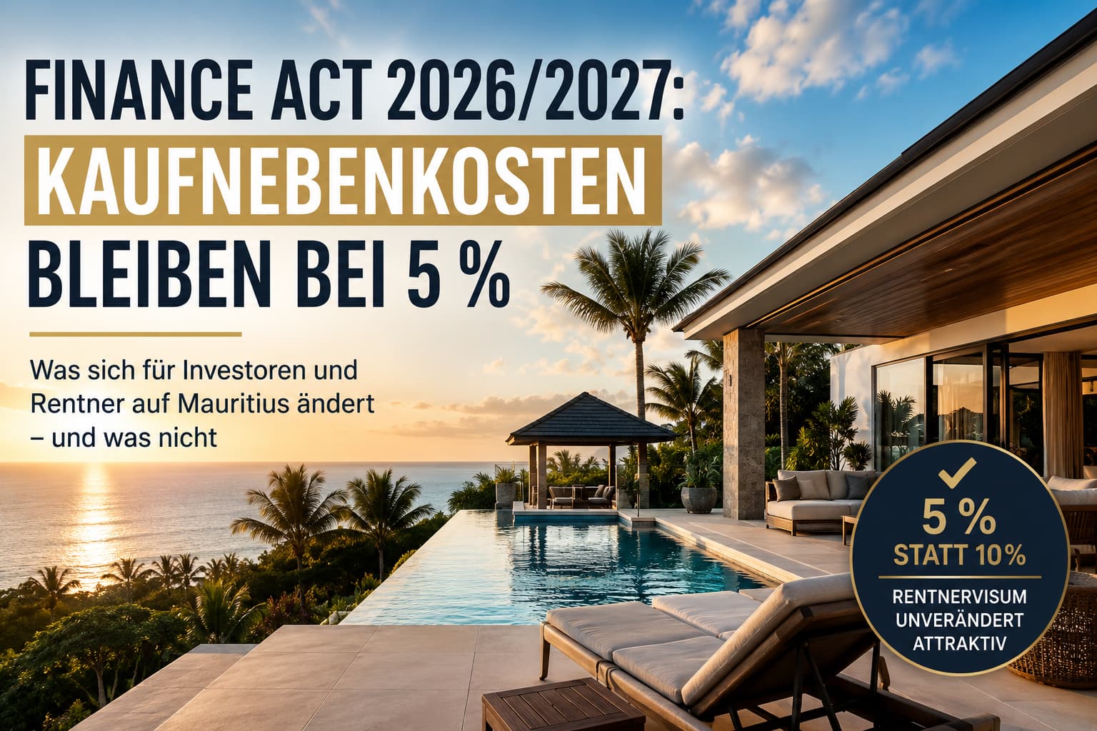 Finance Act Mauritius 2026