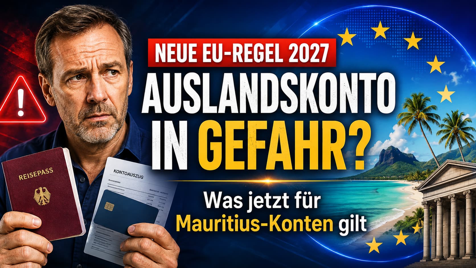 Neue EU-Regel ab 2027: Wird dein Auslandskonto zum Problem?