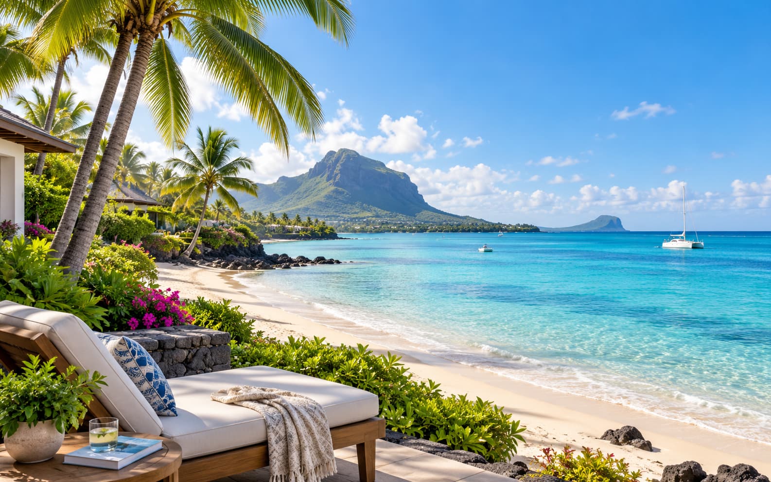 Tropisches Klima und Natur auf Mauritius