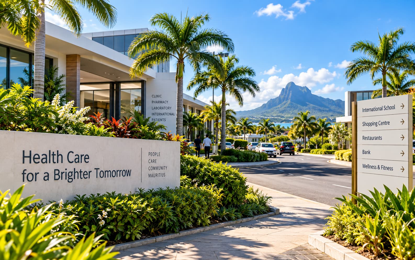 Moderne Infrastruktur auf Mauritius