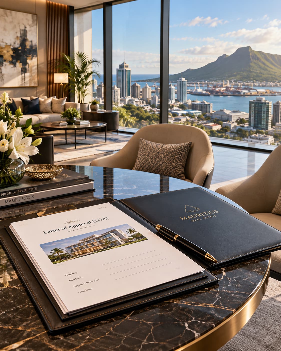 LOA Letter of Approval und EDB-Unterlagen beim Immobilienkauf auf Mauritius.
